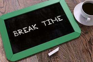 Post stroke fatigue, management, breaks